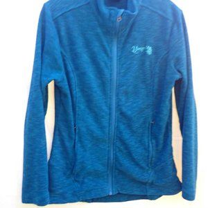YOSEMITE full zip fleece, Size S, Blue Two Tone, zip pockets, Prairie Mountain
